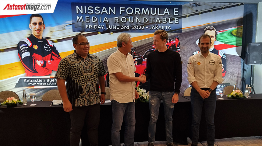 Berita, nissan-formula-e-2: Tim Nissan E.Dams Siap Berlaga di Ajang Balap Jakarta Formula E 2022
