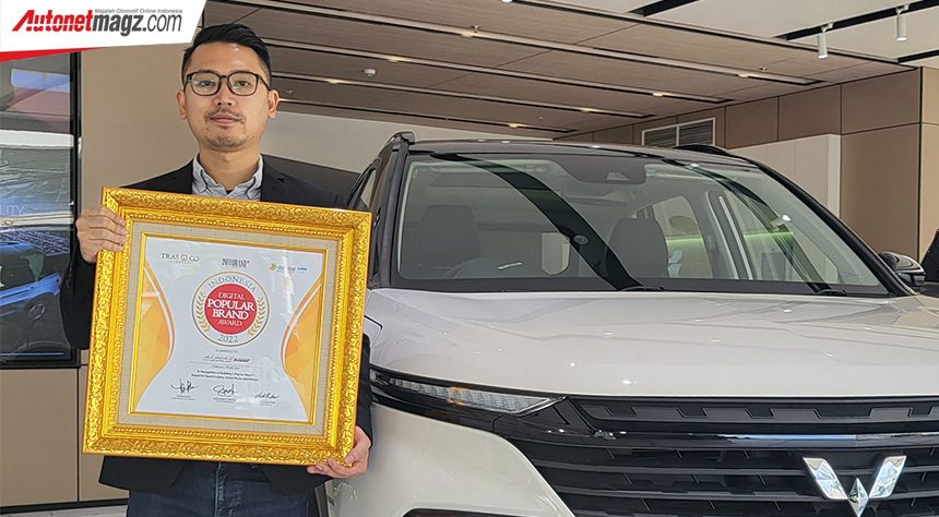 Wuling Almaz RS Raih Penghargaan Indonesia Digital Popular Brand Award 2022 Wuling Almaz RS Raih Penghargaan Indonesia Digital Popular Brand Award 2022