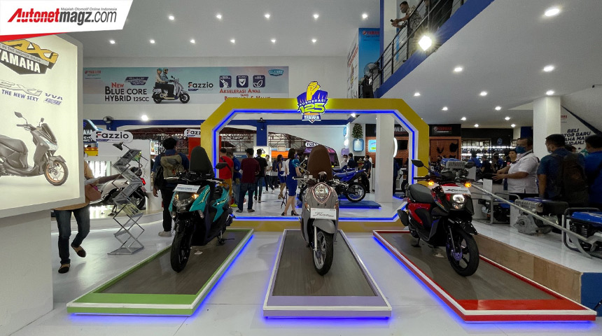Berita, yamaha-pekan-raya-jakarta-prj-2022-booth-generasi-125: Yamaha Indonesia Ramaikan Jakarta Fair Kemayoran 2022
