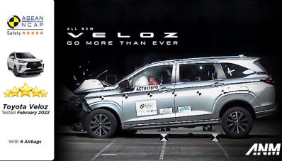 All New Toyota Veloz Raih Rating Tertinggi di ASEAN NCAP! All New Toyota Veloz Raih Rating Tertinggi di ASEAN NCAP!