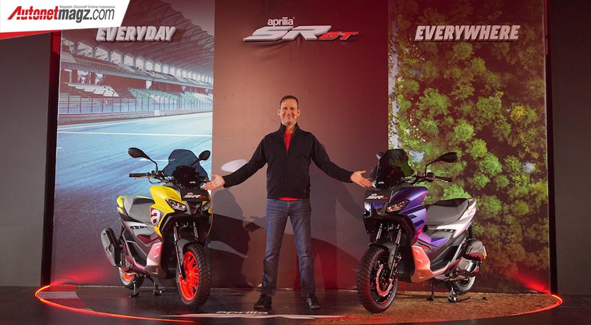 Eksistensi Aprilia SR GT 200 Ramaikan Pasar Skutik Adventure Eksistensi Aprilia SR GT 200 Ramaikan Pasar Skutik Adventure