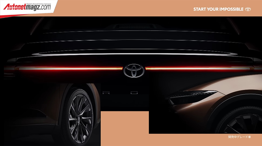 Berita, crown-teaser-3: Teaser Toyota Crown 2023 Terkuak! Beneran Jadi Sedan Tinggi?