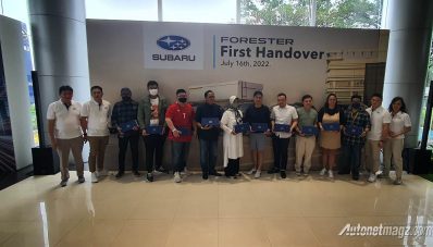 Subaru Indonesia Rayakan Penyerahan Unit Forester Perdana! Subaru Indonesia Rayakan Penyerahan Unit Forester Perdana!