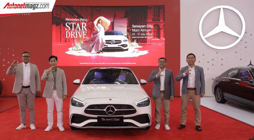 Mercedes Benz C-Class 2022 Resmi Mengaspal Di Indonesia