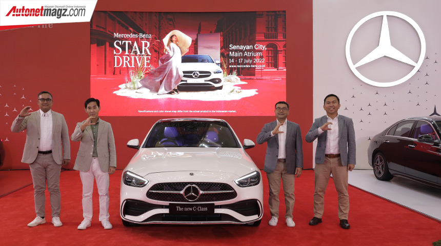 Berita, mercedes-benz-c-class-w206-2022-indonesia-thumbnail-star-drive: Mercedes Benz C-Class 2022 Resmi Mengaspal Di Indonesia