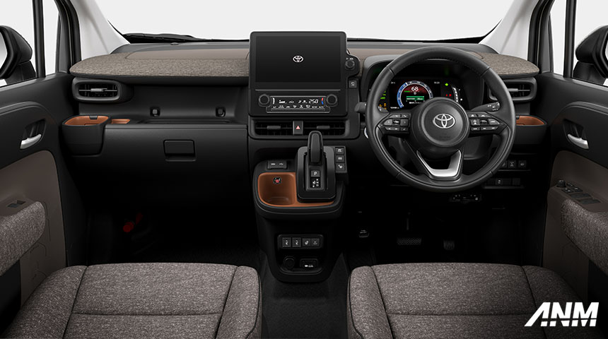 Berita, Interior All New Toyota Sienta 2022: All New Toyota Sienta : Interior Mirip Voxy, Tanpa Captain Seat