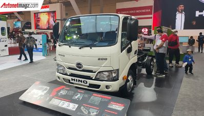 GIIAS 2022 : Hino Perkenalkan Truk Listrik di dan Luncurkan Line Up Euro4 Terbaru