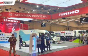 GIIAS 2022 : Hino Perkenalkan Truk Listrik di dan Luncurkan Line Up Euro4 Terbaru