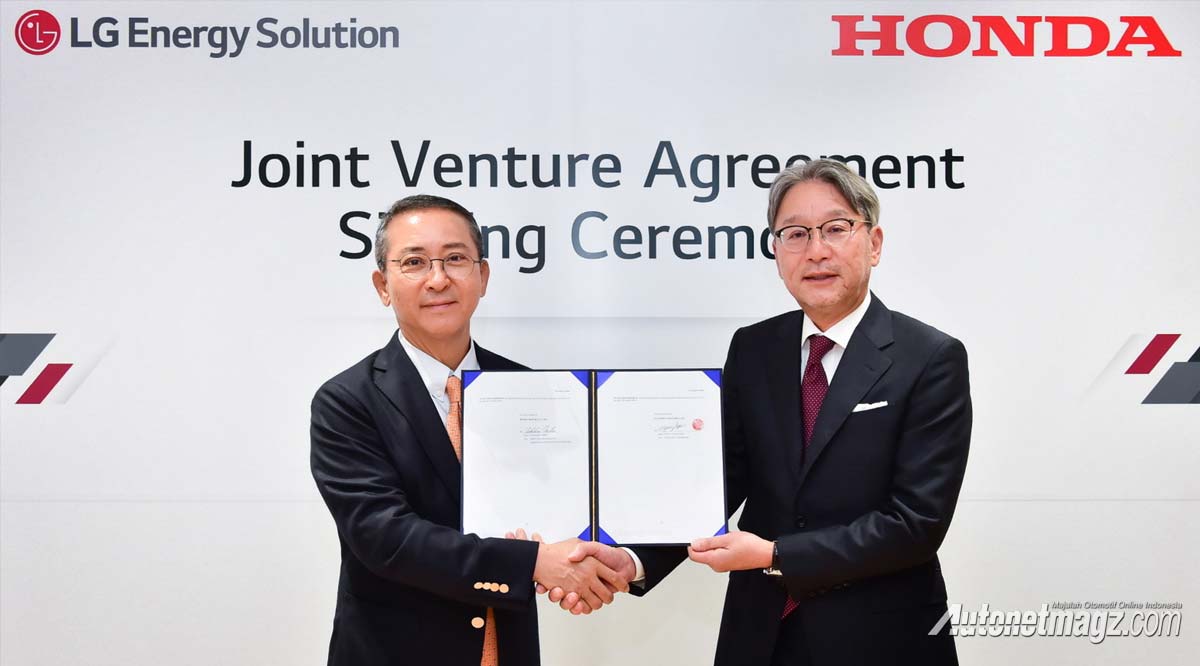 Mobil Baru, honda-dan-lg-kerjasama: Blasteran Jepang-Korea : Honda dan LG Kolaborasi Bikin Baterai!