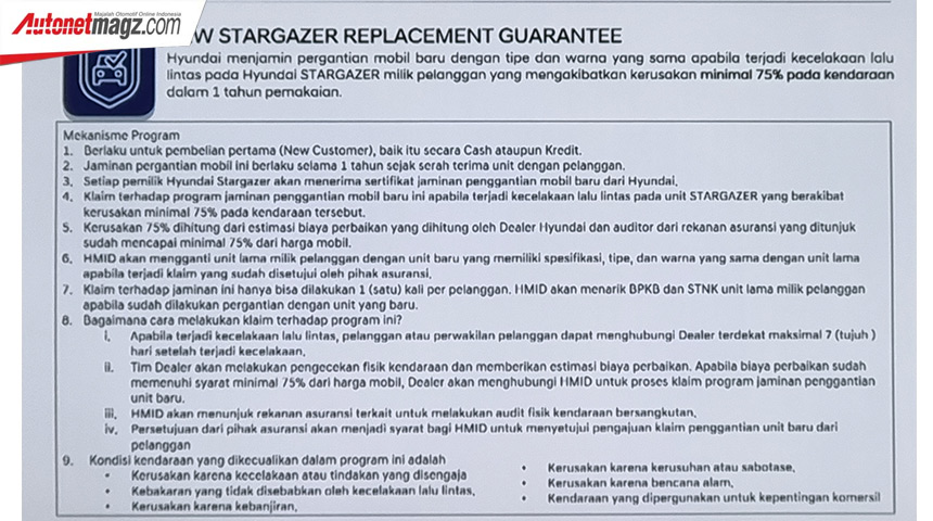 Berita, hyundai-stargazer-owner-assurance-program-giias-2022-new-stargazer-replacement: GIIAS 2022 : Beli Hyundai Stargazer Dapat Perlindungan Ekstra!