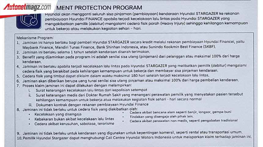 Berita, hyundai-stargazer-owner-assurance-program-giias-2022-payment-protection: GIIAS 2022 : Beli Hyundai Stargazer Dapat Perlindungan Ekstra!