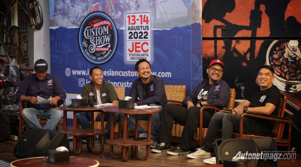 Berita, indonesian-custom-show-2022-press-conference: Indonesian Custom Show 2022, Merdekakan Budaya Custom Tanah Air