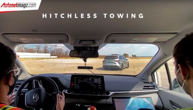 Toyota Perkenalkan Hitchless Towing, Teknologi Derek Autonomus Toyota Perkenalkan Hitchless Towing, Teknologi Derek Autonomus