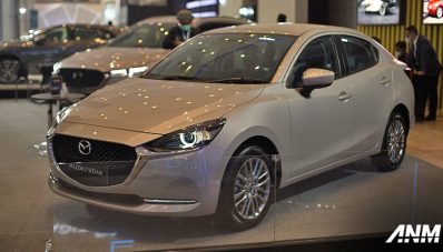 GIIAS Surabaya 2022 : Mazda Perkenalkan Mazda 2 Sedan & CX-8 Facelift