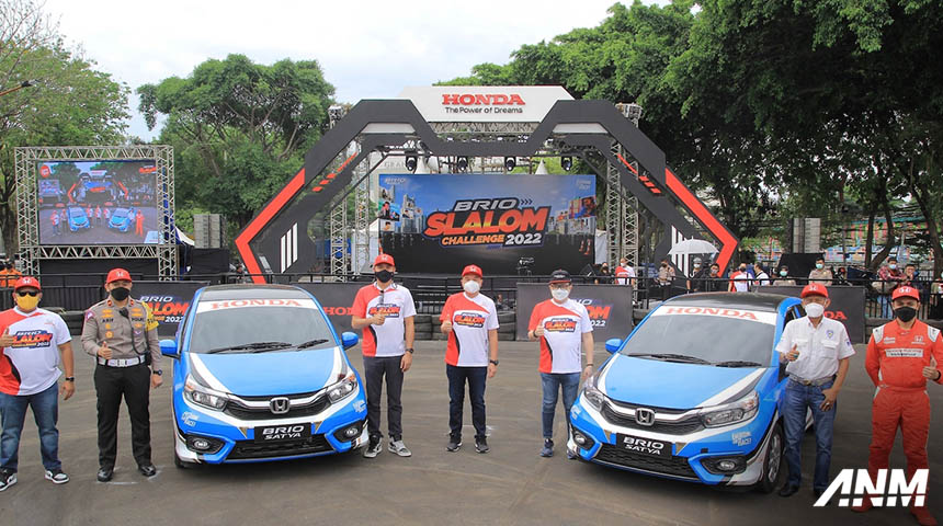 Berita, Honda Brio Slalom Challenge 2022 Surabaya: Honda Brio Slalom Challenge 2022 Digelar di Surabaya, Everyone Can Slalom!