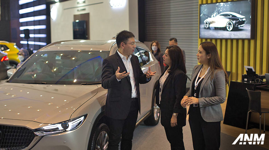 Mobil Baru, Mazda GIIAS Surabaya 2022: GIIAS Surabaya 2022 : Mazda Perkenalkan Mazda 2 Sedan & CX-8 Facelift
