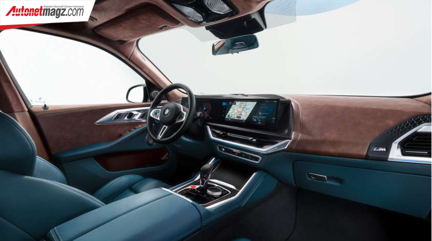 Berita, bmw-xm-interior: BMW Resmi Perkenalkan BMW XM, SUV Paling Bertenaga dari BMW