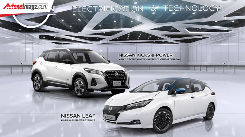 Berita, nissan-indonesia-electric-motor-show-iems-2022-leaf-kicks-e-power: Nissan Pamerkan Teknologi Elektrifikasi Dalam IEMS 2022