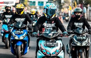 Gelar Touring, Puluhan Peserta We Are Aerox Society Tunjukan Eksistensi