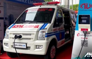 Pakai Gelora E, DFSK Pamerkan Ambulans Listrik Pertama di Indonesia Pakai Gelora E, DFSK Pamerkan Ambulans Listrik Pertama di Indonesia