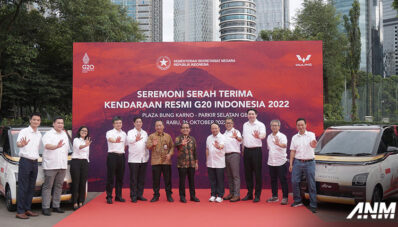 Wuling Serahkan 300 Unit Air EV Sebagai Official Car Partner KTT G20 Wuling Serahkan 300 Unit Air EV Sebagai Official Car Partner KTT G20