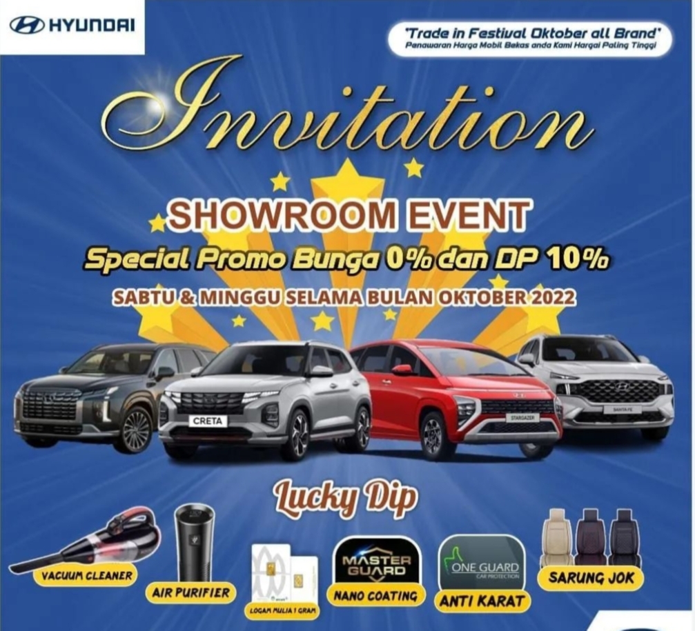 Berita, IMG_20221015_121922: Hyundai Pondok Gede Adakan Event Trade In!
