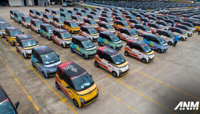 Wuling Serahkan 300 Unit Air EV Sebagai Official Car Partner KTT G20 Wuling Serahkan 300 Unit Air EV Sebagai Official Car Partner KTT G20