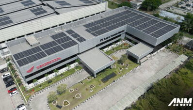 Ikut Kurangi Emisi, Honda Pasang Panel Surya 8.760 kWp Ikut Kurangi Emisi, Honda Pasang Panel Surya 8.760 kWp