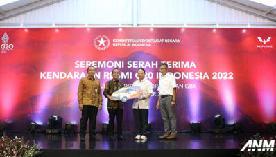 Wuling Serahkan 300 Unit Air EV Sebagai Official Car Partner KTT G20 Wuling Serahkan 300 Unit Air EV Sebagai Official Car Partner KTT G20