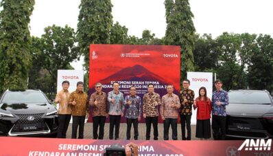 Dukung G20, Toyota Serahkan 143 Unit bZ4X dan Lexus UX300e Pada Pemerintah Dukung G20, Toyota Serahkan 143 Unit bZ4X dan Lexus UX300e Pada Pemerintah