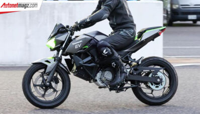 Kawasaki Tampilkan Prototipe Motor Listrik Pertamanya Kawasaki Tampilkan Prototipe Motor Listrik Pertamanya