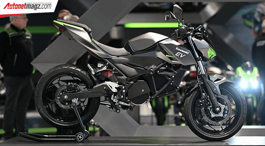 Kawasaki Tampilkan Prototipe Motor Listrik Pertamanya Kawasaki Tampilkan Prototipe Motor Listrik Pertamanya
