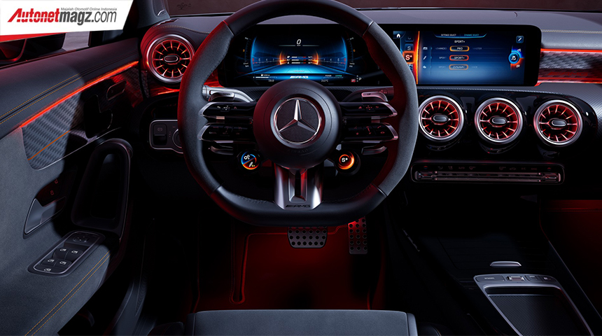 Berita, mercedes-aclass-interior: Mercedes Benz Luncurkan A-Class Facelift