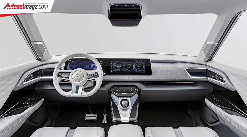 Berita, mitsubishi-xfc-interior: Mitsubishi XFC Concept : Compact SUV Baru dari Mitsubishi