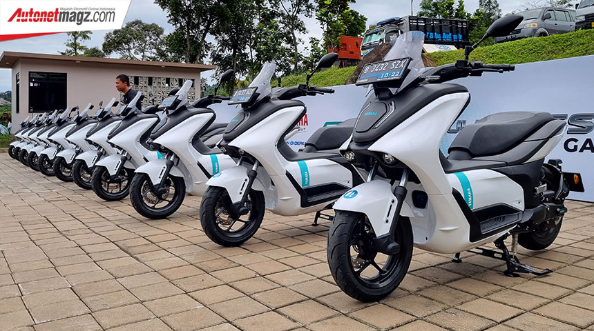 Berita, yamaha-e01-2022-indonesia-unit-front: First Ride Yamaha E01 2022, Ini Baru Motor Listrik!