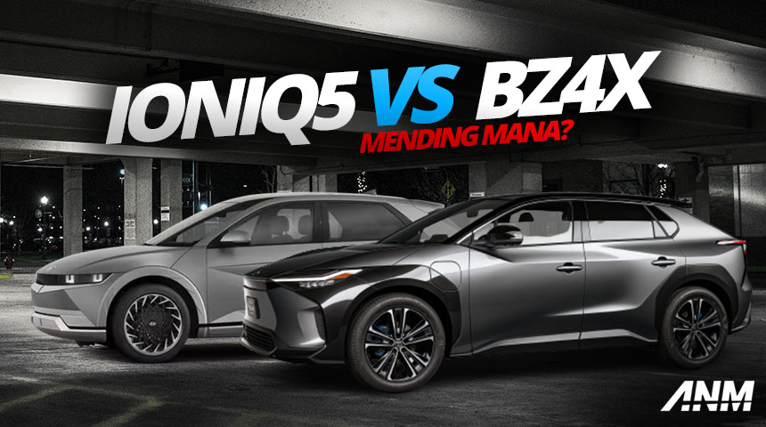 Berita, Toyota bZ4X vs Hyundai IONIQ5: Toyota bZ4X Versus Hyundai IONIQ5 : Mending Beli Yang Mana??