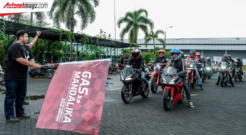 Komunitas Honda Jelajahi Pulau Lombok Menuju WSBK dan IATC Mandalika Komunitas Honda Jelajahi Pulau Lombok Menuju WSBK dan IATC Mandalika