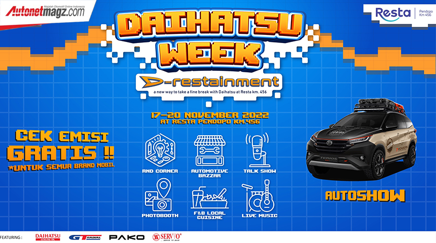 Berita, daihatsu-week: Daihatsu Week 2022 Hadir di Resta Pendopo KM 456A Jawa Tengah
