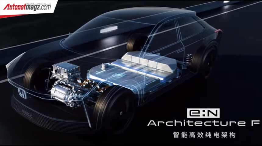 Berita, honda-e-n-2-concept-architecture-f-2022-china: Honda e:N2 Concept Debut Di Cina, Gambaran EV Masa Depan