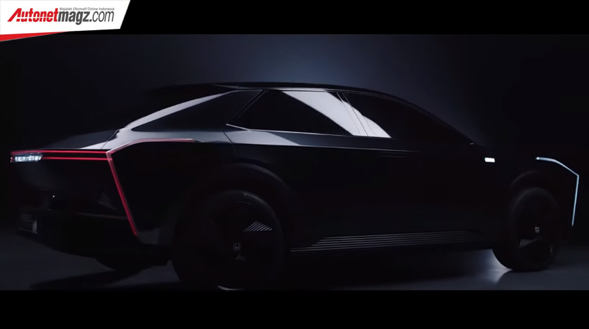 Berita, honda-e-n-2-concept-rear-2022-china: Honda e:N2 Concept Debut Di Cina, Gambaran EV Masa Depan