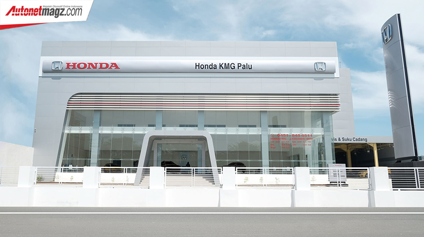 Berita, honda-kmg-palu-dealer-3s-2022-gedung: Honda Perkuat Jaringan Lewat Peresmian Dealer Resmi Di Palu