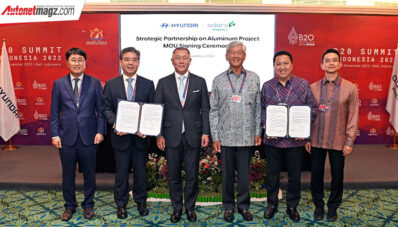 Hyundai dan PT Adaro Tandatangani MoU untuk Amankan Persediaan Aluminium Hyundai dan PT Adaro Tandatangani MoU untuk Amankan Persediaan Aluminium