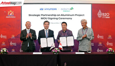 Hyundai dan PT Adaro Tandatangani MoU untuk Amankan Persediaan Aluminium Hyundai dan PT Adaro Tandatangani MoU untuk Amankan Persediaan Aluminium