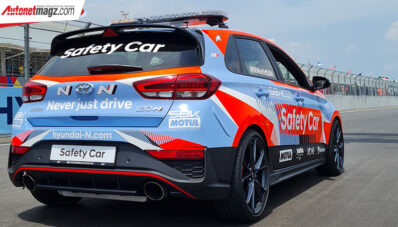 Hyundai i30 N Jadi Safety Car World Superbike (WorldSBK) Mandalika 2022 Hyundai i30 N Jadi Safety Car World Superbike (WorldSBK) Mandalika 2022