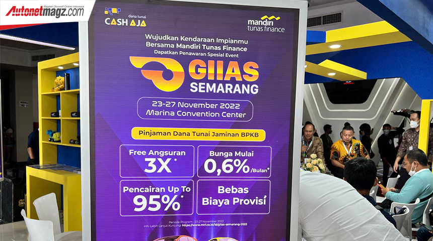 Berita, mandiri-tunas-finance-2: Mandiri Tunas Finance Hadir Sebagai Official Partner GIIAS Semarang 2022