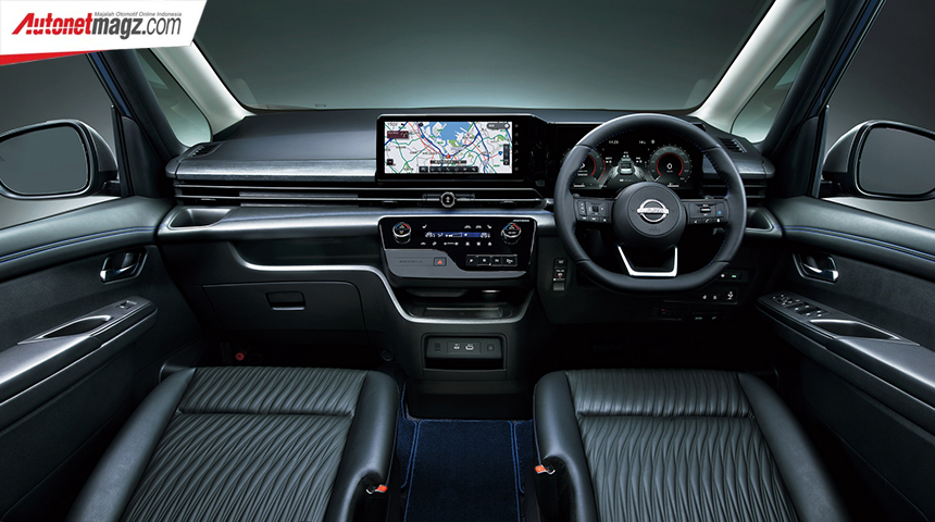 Berita, nissan-serena-interior: Nissan Serena C28 Memulai Debutnya Di Jepang