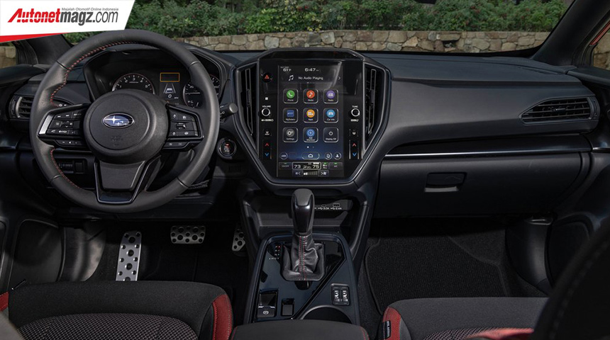Berita, subaru-impreza-2023-rs-interior: Subaru Impreza 2024 Resmi Dirilis, Generasi Keenam Tanpa Varian Sedan