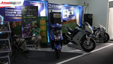 Motor Listrik Volta Hadiri Pameran KBLBB di Puncak KTT G20 Motor Listrik Volta Hadiri Pameran KBLBB di Puncak KTT G20