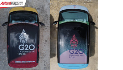 Wuling Gunakan Livery Khusus untuk Air EV  Official Car G20 Summit Wuling Gunakan Livery Khusus untuk Air EV  Official Car G20 Summit