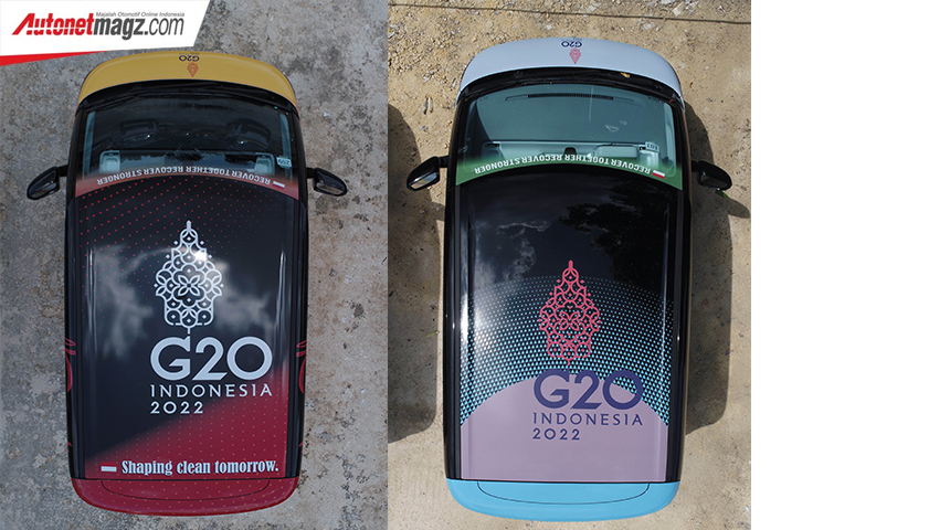 Berita, wuling-airev-g20-5: Wuling Gunakan Livery Khusus untuk Air EV  Official Car G20 Summit
